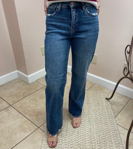 Straight Crop Jeans