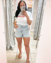 Load image into Gallery viewer, Paperbag Denim Shorts